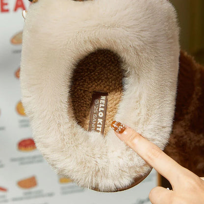 Hello Kitty Hausschuhe 🐱👣 – Kuschelig & Süß für Drinnen und Draußen 💖